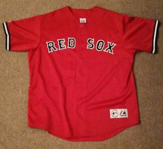 Curt Schilling 38 Red Sox Alternate Jersey - Adult Xl - Majestic Official