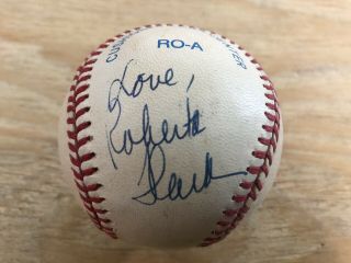 Roberta Flack Single Signed Autographed Oml Baseball - Psa/dna - Bas Guarantee
