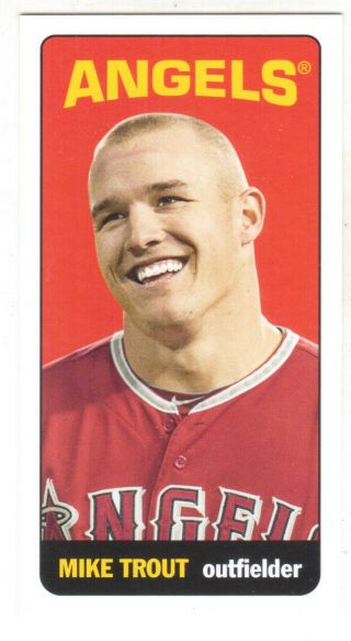 2013 Topps Archives Mt - Mt Mike Trout Mini Tall Boys