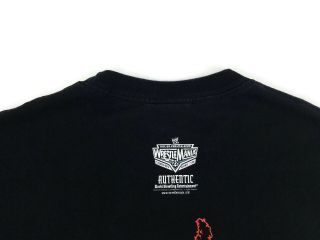 Vintage WWE Chris Benoit Black T Shirt XL The Wolverine Short Sleeve Cotton 2