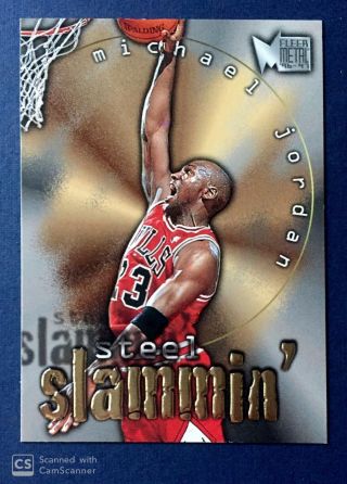 Michael Jordan Hof " Steel Slammin 