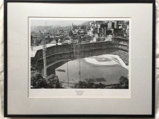 “1960 World Series” Pirates Vs Yankees Picture With Black Frame