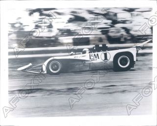 1971 Jackie Stewart International Motor Sport Hof Race Car Driver Press Photo