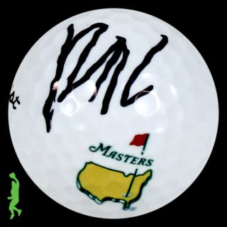 Patrick Reed Autographed Signed Titleist Masters 2018 Golf Ball Psa/dna Psa