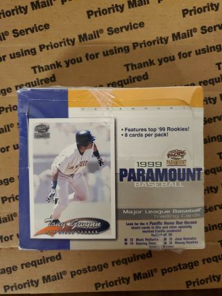 1999 Pacific Paramount Factory Baseball Wax Box