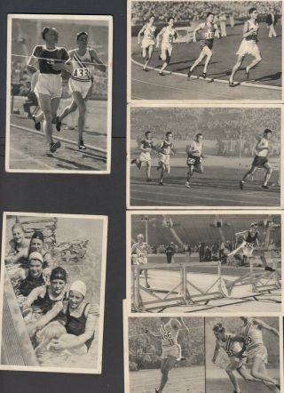 Germany 1932 Olympics 20 Different Sports Photos