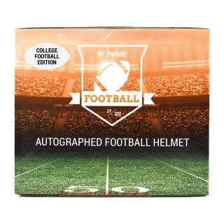 Kansas City Chiefs Hit Parade Series 7 Autographed College Helmet Live Break 4