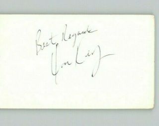 Don King Signed Index Card Boxing Promoter Auto Sai5