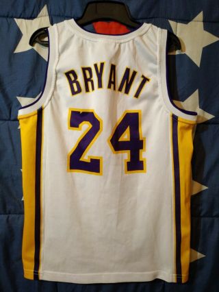Size S Adult Los Angeles Lakers Nba Champion Basketball Shirt Jersey Bryant 24