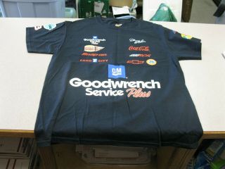Vtg Winners Circle Dale Earnhardt Gm Goodwrench Service Plus T - Shirt Size Large