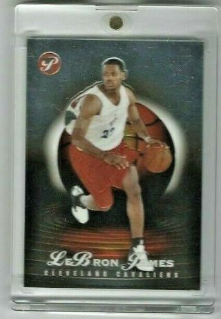 2003 - 04 Topps Pristine Lebron James Rc Rookie 523/999 Cleveland Cavaliers