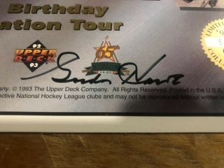 Gordie Howe Autographed Memorabilia,  Hockey Heroes & Gordie Howe 65th Tribute 2