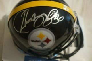 Jerome Bettis Steelers Signed Autographed Mini Helmet Certified