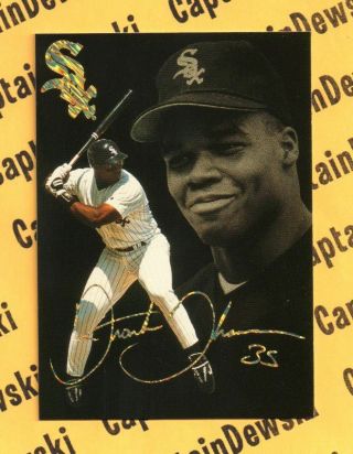 Frank Thomas 1994 Pro Sports Gold Foil Autograph Rare Limited Edition Card 