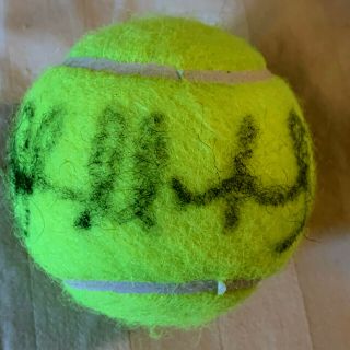 John Mcenroe Autographs Wilson Vintage 1990s Tennis Ball Seriously