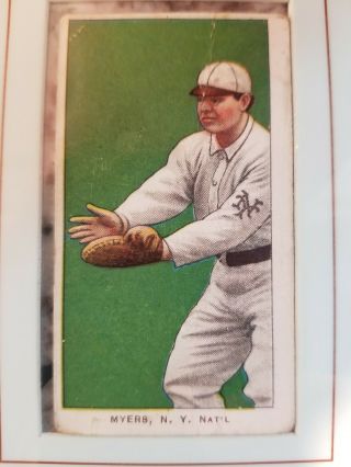 Chief Myers 2002 Topps 206 T206 Buyback 1909 - 1911 Cigarette Piedmont Giants 2