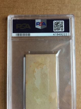 1887 N172 Old Judge - Billy Crowell - PSA 1.  5 8
