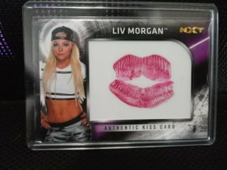 Wwe Topps 2018 Liv Morgan Nxt Kiss Card 79/99