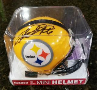 Pittsburgh Steelers Rod Woodson 26 Autographed Mini Helmet Jsa