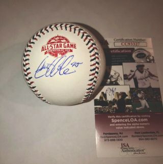 Gerrit Cole Signed 2018 All Star Game Baseball Jsa Auto Ball Houston Astros