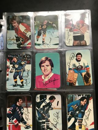 Vintage 1977/78 Topps Hockey Cards 22 Card Set Ex Cond Orr Hull Esposito