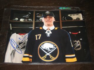 Ukka - Pekka Luukkonen Autographed Buffalo Sabres 8x10 Photo