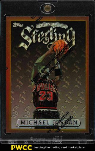 1996 Finest Sterling Refractor W/ Coating Michael Jordan 50 (pwcc)