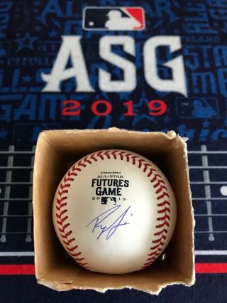 Royce Lewis Signed 2019 Futures Game Baseball Official Ball Twins Autograph