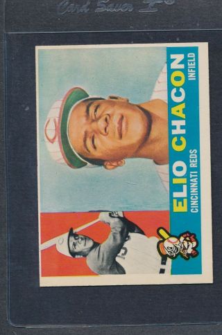 1960 Topps 543 Elio Chacon Reds Ex 7058