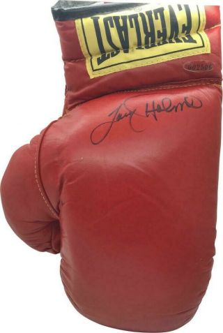 Larry Holmes Signed Autographed Everlast Boxing Glove Jsa