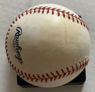 A.  J Pierzynski (Chicago White Sox) Signed Autographed ROMLB Baseball 2