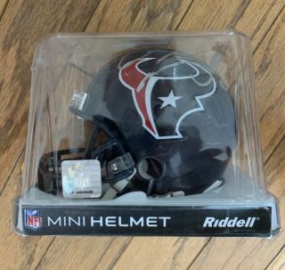 Authentic Autographed Owen Daniels Houston Texans Signed Riddell Nfl Mini Helmet