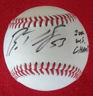 Bobby Abreu - Philadelphia Phillies All Star - Autographed Baseball: 2x Ws Champ