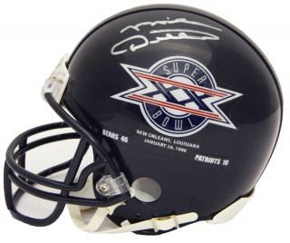 Mike Ditka Signed Bears/super Bowl Xx Champs Logo Riddell Mini Helmet - Schwartz