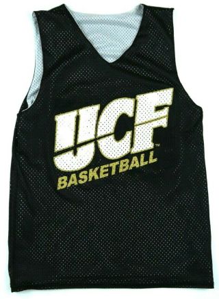 Ucf Basketball Jersey University Of Central Florida Knights Reversible Black/wht