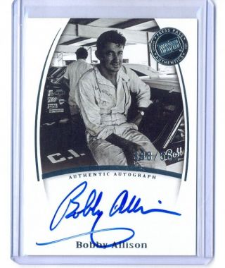 Bobby Allison 2007 Press Pass On Card Auto Autograph 388/562