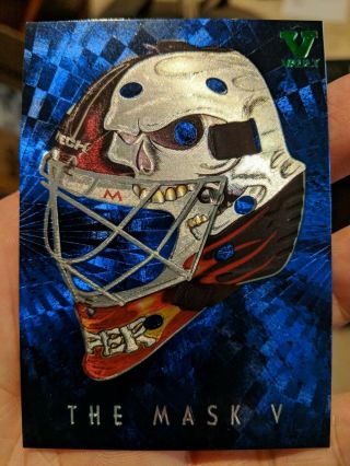 2007 - 08 Itg Between The Pipes The Mask V 14 Miikka Kiprusoff Blue