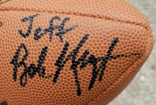 ROBERT KRAFT HAND SIGNED AUTOGRAPH NFL FOOTBALL JSA CERTIFIED PATRIOTS 2