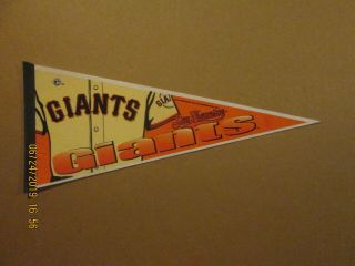 Mlb San Francisco Giants Vintage 2009 Tag Express Team Logo Baseball Pennant