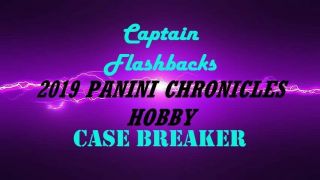 San Diego Padres 2019 Panini Chronicles Hobby Half Case (8 Box) Break 2 Live