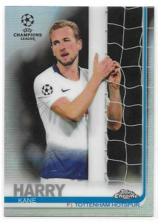 Harry Kane 2018 - 19 Topps Chrome Uefa Champions League Base Image Variation