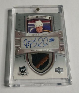 R7815 - Kevin Dallman - 2005/06 The Cup - Rookie Autograph Patch - 34/199 -