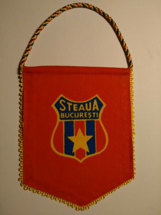 Penant Steaua Bucharest Bucuresti Patch vintage football soccer team small 4