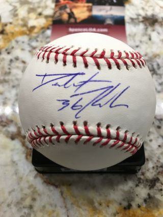 Dakota Hudson Autographed Baseball,  St.  Louis Cardinals,  Pitcher,  36,  JSA Auth 2