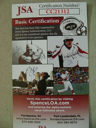 Yogi Berra/Don Larsen autographed 8x10 photo (b/w) JSA Yankees 4