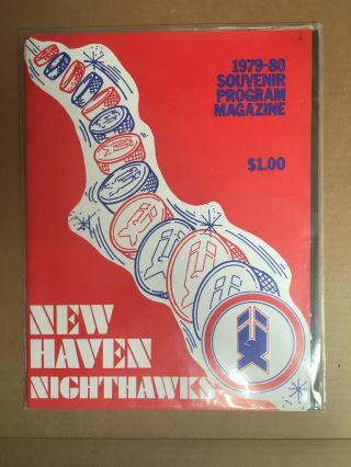 Haven Nighthawks Program 1979 - 1980