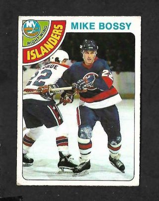 1978 - 79 Opc (o - Pee - Chee) Nhl Hockey: 115 Mike Bossy Rc,  York Islanders