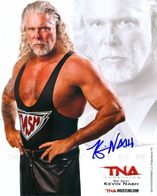 Kevin Nash Big Sexy Tna Signed Autograph 8x10 Promo Photo W/ Proof