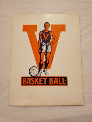 1916 Uva University Of Virginia Basketball Team Roster & Results (cr47)