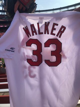 Larry Walker Cardinals Jersey Xl